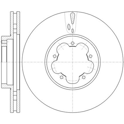 Brzdový kotúč REMSA 61022.10