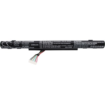 Cameron Sino ACER Aspire E5 522-64T9, Aspire F5-571-50RK, TravelMate P257-M-52CA, AL15A32, LiIon, 14.8V, 2200mAh, CAMERON SINO (CS-ACE542NB)