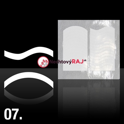 Šablónky na francúzsku manikúru 07