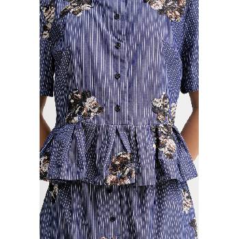 MUNTHE блуза тип риза дамска от памук nuriana (262102426222)