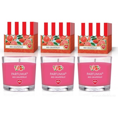 Parfumia RED GRAPEFRUIT 3x 55 ml