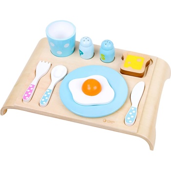 Image 1 of Classic World Дървен пъзел Classic World - Комплект за закуска (3598)