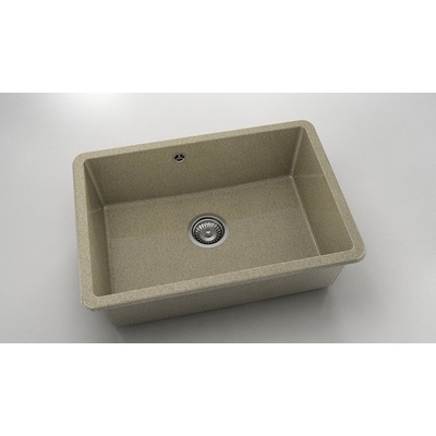 FAT Мивка за долно вграждане Vanguard 236, Granicite, 134 Sahara, с включен сифон