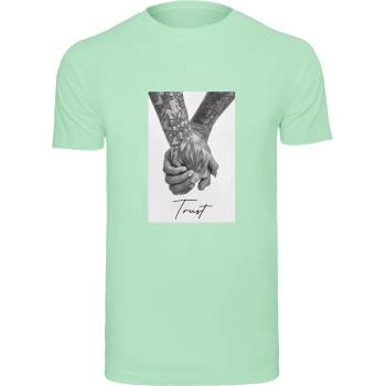 Mister Tee Тениска Trust 2.0 Tee neo mint XXLUB-MT1690-02533 - Черен, размер L
