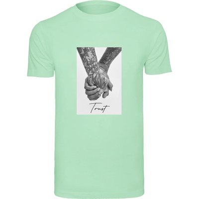 Mister Tee Тениска Trust 2.0 Tee neo mint XXLUB-MT1690-02533 - Черен, размер L