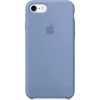 Apple Silicone Case - оригинален силиконов кейс за iPhone 8, iPhone 7 (светлосин)