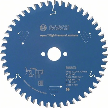 Bosch Pílový kotúč Expert for High Pressure Laminate, pr. 160 mm