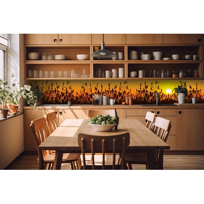 DIMEX ART Фототапет за кухня - тръстика 420 x 60 см