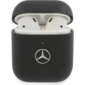Mercedes Кейс Mercedes MEA2CSLBK за AirPods 1/2 gen, черен Electronic Line (3700740486795)