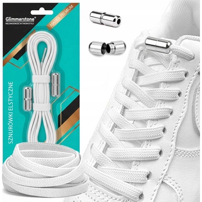 Glimmerstone elastické okrúhle biele
