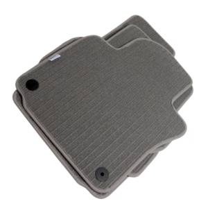  Мокетни стелки за Vw Golf 5 / Golf 6 / Jetta (2005-2011) сиви с кръгли щипки