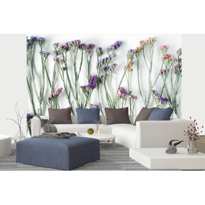 DIMEX ART Самозалепваща се флизелинова фототапета сухи цветя 375 x 250 см