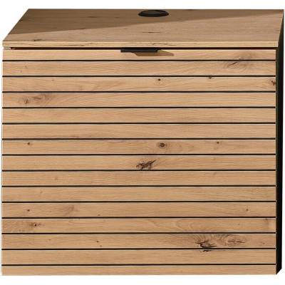 Sconto Stolík Celina Trstinovozelená / Dub Artisan