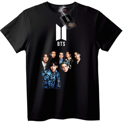 NOONEBRAND Официална тениска BTS - 2XL, Black
