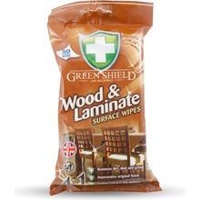 Green Shield Wood & Laminate 4v1 na dřevo a lamináty vlhčené ubrousky 50 ks