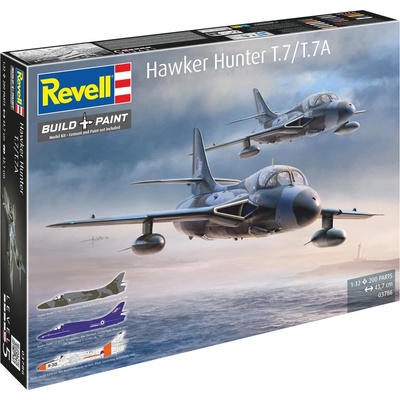 Revell Plastic ModelKit lietadlo 03786 Hawker Hunter T.7/T.7A 1:32