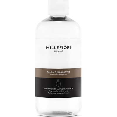Millefiori Milano Sandalo Bergamotto náplň do katalytické lampy 500 ml – Zboží Dáma