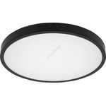 Brilagi BRILAGI-LED Таванно осветително тяло за баня със сензор ZENNA LED/18W/230V Ø 29, 5 cm IP44, черно (BG3419)