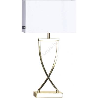 By Rydéns 2829610-5000 - Настолна лампа OMEGA 1xE27/5W/230V бял/златист (RS0007)