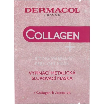 Dermacol Collagen Plus Lifting Metallic Peel-Off Mask 2 x 7,5 ml