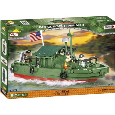Cobi 2238 Vietnam War Americká rýchla hliadková loď River MK II 31RP671