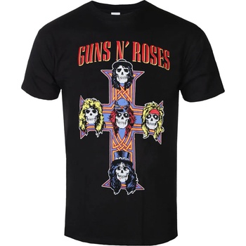 ROCK OFF мъжка тениска Guns N' Roses - Vintage Cross - GNRTS46MB