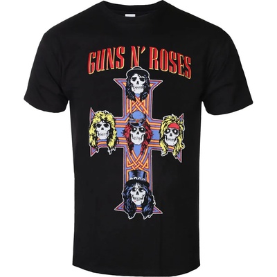 ROCK OFF мъжка тениска Guns N' Roses - Vintage Cross - GNRTS46MB