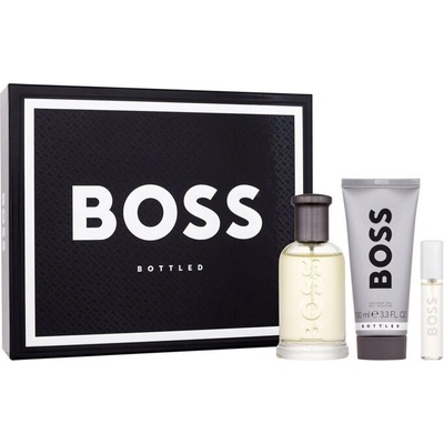 Hugo Boss Boss Bottled EDT 100 ml + sprchový gél 100 ml + EDT 10 ml darčeková sada