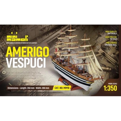 Mini Mamoli Amerigo Vespucci 1: 350 комплект