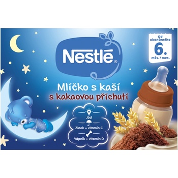 Nestlé Mlíčko s kaší kakaové 2 x 200 ml