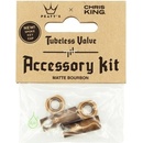 Doplnky na bicykel Peaty´s chris king MK 2 Tubeless Valve Accessory Kit