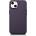 ICARER Кейс от естествена кожа iCarer за iPhone 14 Plus, тъмнолилав (съвместим с MagSafe) (WMI14220707-DP)