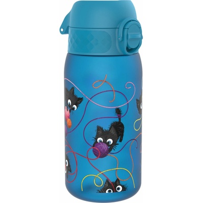 ion8 Leak Proof láhev Cats ružová 350 ml