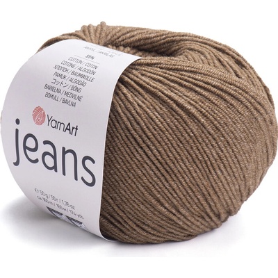 Yarn Art příze YarnArt Jeans 40 hnědá