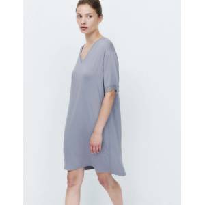 Marks & Spencer Къса нощна риза с дантелен детайл Marks & Spencer синя Marks & Spencer | Sin | ЖЕНИ | S