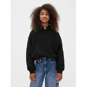 GAP Детски oversize суитшърт VintageSoft GAP GAP | Cheren | Момичешки | XS