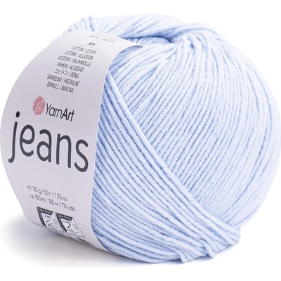 Yarn Art příze YarnArt Jeans 75 světle modrá