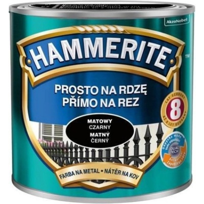 Hammerite priamo na hrdzu 0,25L matný čierny
