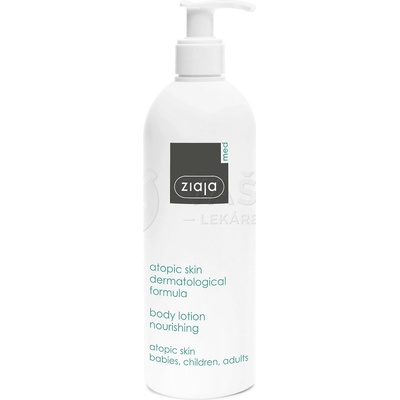 Ziaja Med Atopic Dermatitis Care promašťující hydratačná emulzia pre atopickú pokožku detí a dospelých 400 ml