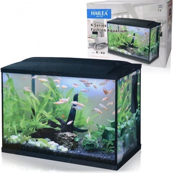Hailea LED K60 akvarijní set černý 59 x 31 x 45,6 cm, 60 l