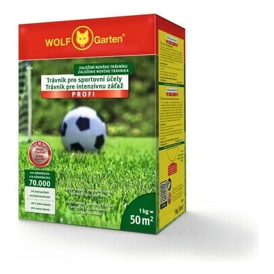 WolfGarten SJ 50 trávnik záťažový Profi na 50m2, 1kg 3821836