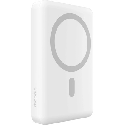 mophie Портативна батерия mophie - Essentials Magnetic, 10000 mAh, бяла (401115583)