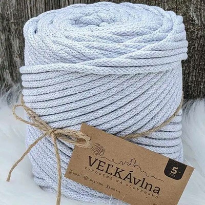 Velká vlna Špagát 5mm Opalit