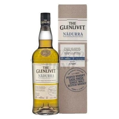 Glenlivet Nadurra Peated 62% 1 l (karton)
