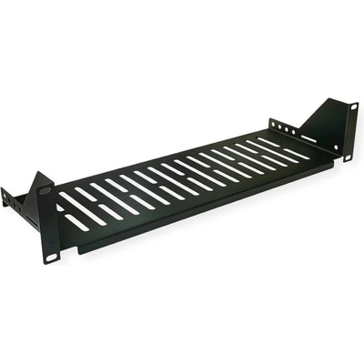 Roline VALUE 26.99. 0404 : : 19", Фиксиран рафт, 485 x 150 мм, макс. 10 кг, 2U, черен