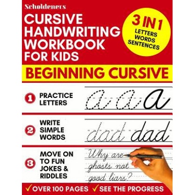 Cursive Handwriting Workbook for Kids Scholdeners