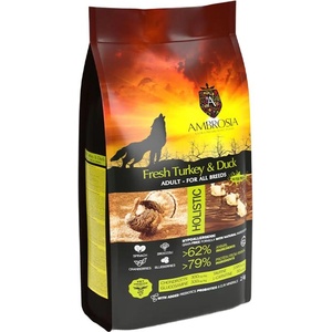 AMBROSIA Adult All Breeds Fresh Turkey & Duck 2 кг