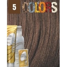 Colors Keratin Complex barva set 5 světlá hnědá