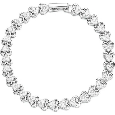 Majya stříbrný náramek SILVIA long 10862