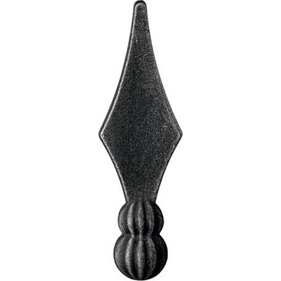 PSG Kovaný hrot - špička pro kovaný plot a bránu 40.072.01, 98x33 mm, základna 20 mm